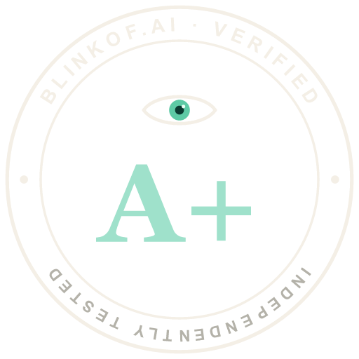 Blinkof.ai verified — grade A+
